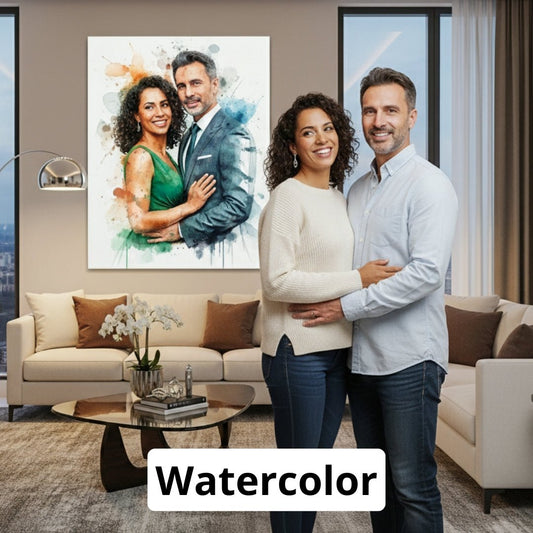 Custom People Portrait - My Pet Canvas