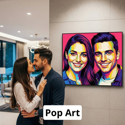 Custom People Portrait - My Pet Canvas