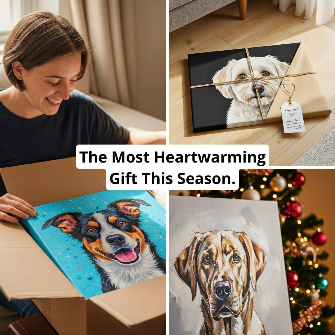 Custom Pet Portrait - Abstract Style - My Pet Canvas