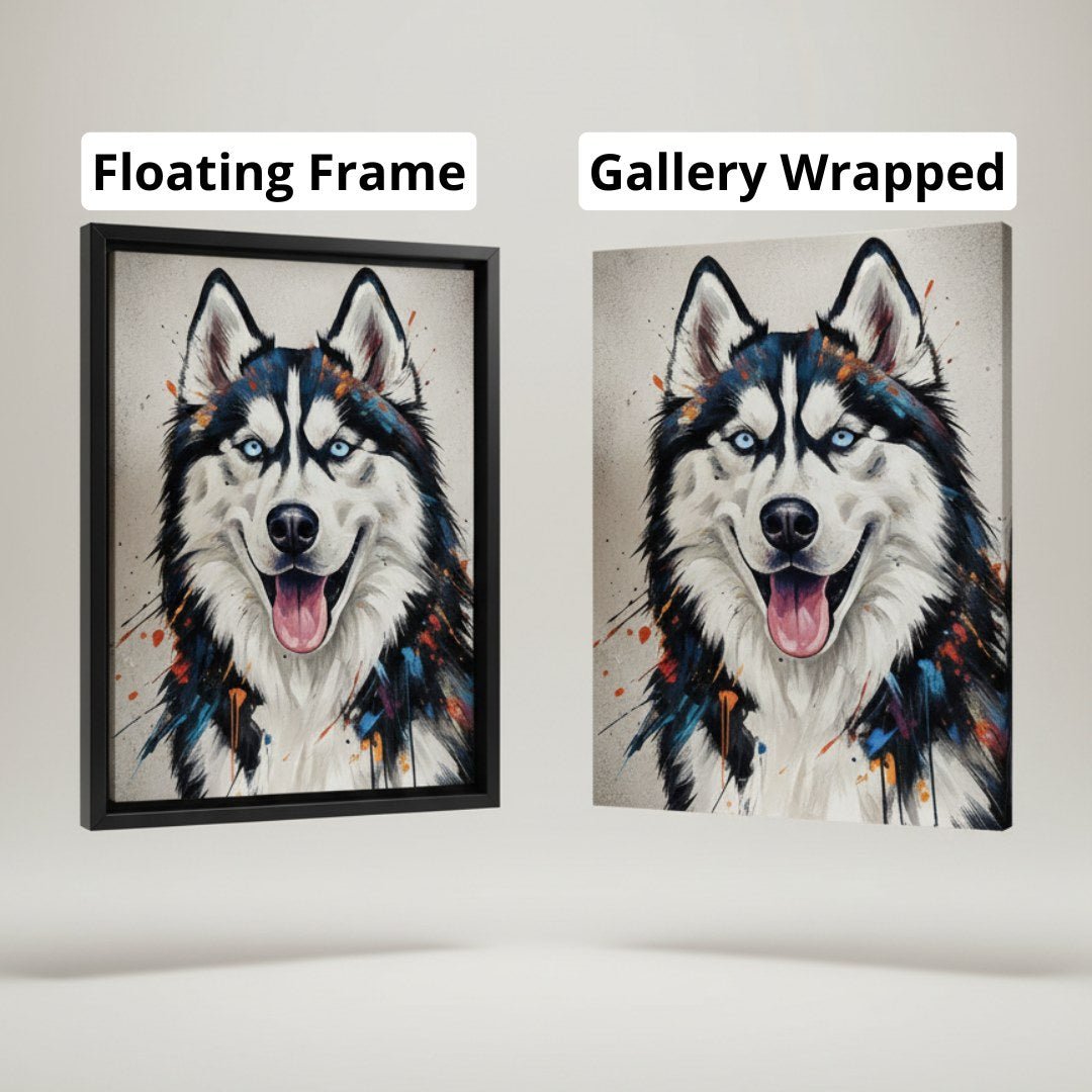 Custom Pet Portrait - Abstract Style - My Pet Canvas