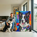 Custom Pet Portrait - Geometric Style - My Pet Canvas