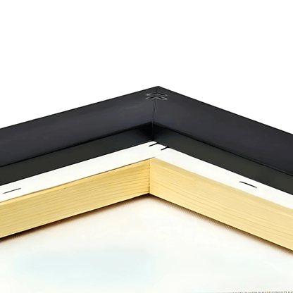Premium Black Frame - My Pet Canvas