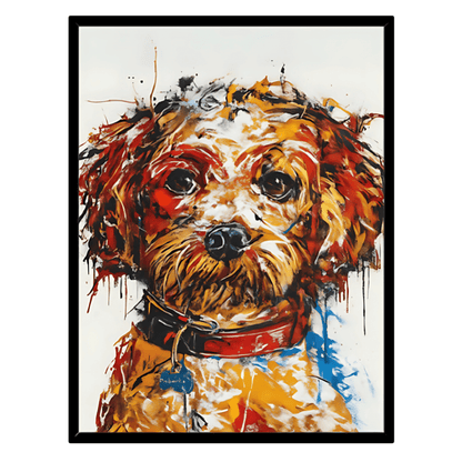 Premium Black Frame - My Pet Canvas