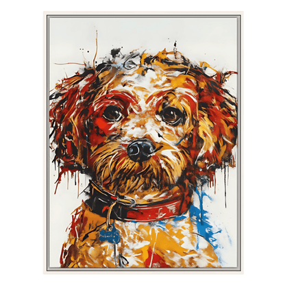 Premium White Frame - My Pet Canvas